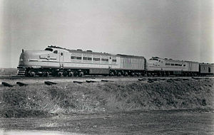 Union Pacific's General Electric steam turbine locomotives, circa April 1939