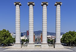 (Barcelona) Quatre Columnes (Four Columns) by Josep Puig i Cadafalch.jpg