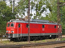 Zmodernizowany elektrowóz 3E-100-54 przewoźnika DB Schenker Rail Polska