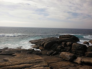 Costa rochosa en Muxía