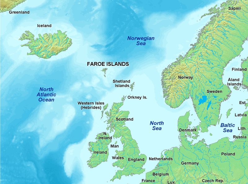 File:Map of faroe islands in europe - english caption.png