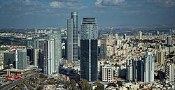 View of the Diamond Exchange District from the Azrieli Center