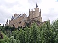 Alcazar of Segovia, was built between the 12th and 16th centuries.