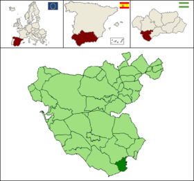 Localisation de Algésiras