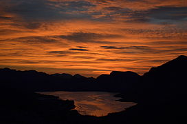 Canyon Lake, AZ at Sunset