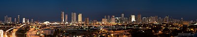 Thumbnail for File:Downtown Miami skyline 20100305.jpg