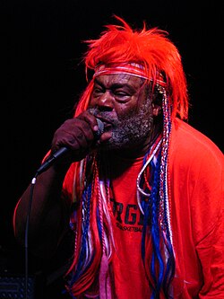 George Clinton esiintymässä vuonna 2007.