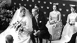 Prinsessan Birgittas bröllop 1961.