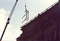 Vorarbeiten zur Reichstagverhüllung, Juni 1995