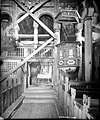 Interior view of the church, 1937