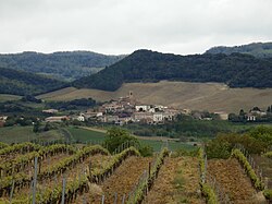 Skyline of Villelongue-d'Aude