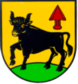 Wappen der Gemeinde Großrinderfeld Coat of Arms of Großrinderfeld