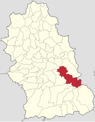 Location in Hunedoara County