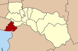 Amphoe location in Chachoengsao Province