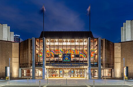 Christchurch Town Hall of the Performing Arts