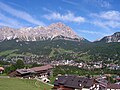 Cortina panoramic, Monte Cristallo