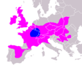 Celtas:1500(azul)-400(rosa) aC (algo diferente al anterior)