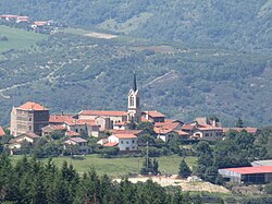 Skyline of Farnay