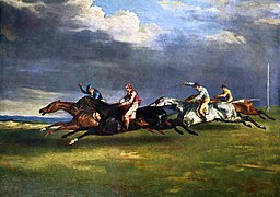 Derbi en Epsom (1821).