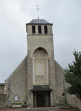 L'église Saint-Jean-Baptiste de Rebais.