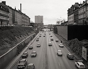 Södergatan mot söder 1968.