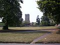 The village green in Stanford in the Vale, Oxfordshire