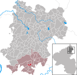 Untershausen – Mappa