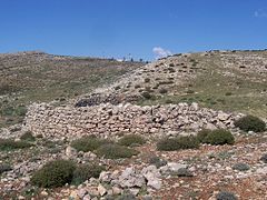 Cava Gran, al terme municipal d'Agres, al Comtat, província d'Alacant