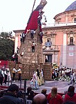 Virgen de los Desamparados blomsterkappa, 17 mars 2015.