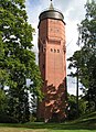 Aus Ziegeln gebauter Wasserturm (2007)