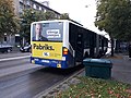 49. maršruta autobuss Pērnavas ielā