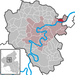 Müden (Mosel) – Mappa