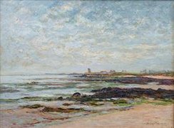 Marée basse, Baie de Quiberon Maxime Maufra, 1910 Collection privée, Vente 2007