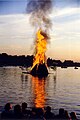 Bonfire in Finland