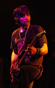 Ginsburg performing with CKY in 2009