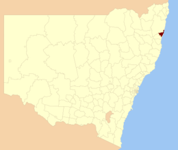 Città di Coffs Harbour – Mappa