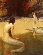 The Land Baby, œuvre de John Collier.