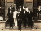 Posse do presidente Artur Bernardes e do vice-presidente Estácio Coimbra em 1922.