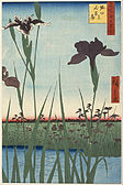 Horikiri Iris Garden (Horikiri no hanashōbu), from One Hundred Famous Views of Edo