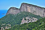 Blick auf die Favela Rocinha