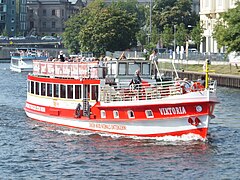 Le bateau d'Union Berlin.