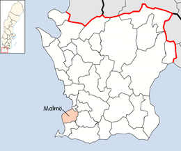 Malmö – Mappa