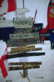 Northpole-sign, setup by the crew and scientists of the German research vessel POLARSTERN