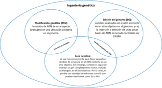 Diagrama de Venn que muestra la relación entre diferentes tipos de ingeniería genética.png