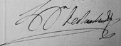 signature de Barthélémy François Rolland de Chambaudoin