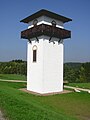 Reconstructed Limes watch tower Wp 1/68, Hillscheid, Rheinland-Pfalz