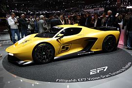 Fittipaldi EF7 Vision GT Pinifarina.