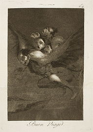 Capricho No. 64: Buen viaje (Bonan vojaĝon)