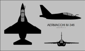 vue en plan de l’avion