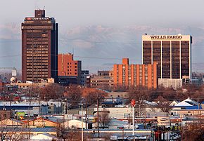 Billings skyline and Sacrifice Cliff, 2005